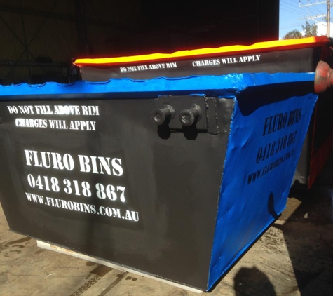 Fluro Bins - Skip Bin Hire Adelaide - Wingfield, SA