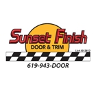 Sunset Finish Door & Trim