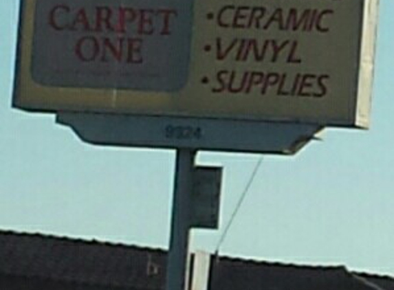 Carpet One-Carpet Suppliers of Temple City - Temple City, CA. Business sign