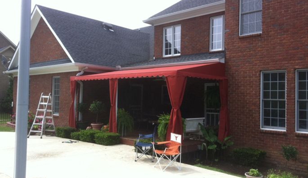 Awnings & Canopies Over Tennessee - Cumberland City, TN. Patio Awning installed in Franklin Tn.