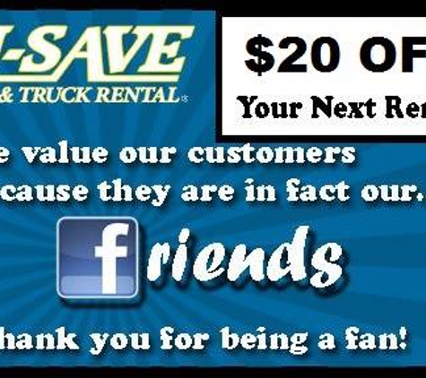 U - Save Car and Truck Rental of Auburn - Auburn, AL