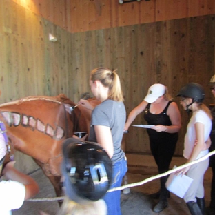 CW Equestrian Center, Inc. - Mascoutah, IL. Painting Bones for Horse Camp