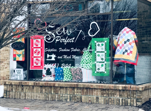 Sew Perfect - Belding, MI. "Sew Perfect"  Is in downtown Belding, a small town shop  for notions, sewing supplies, quilting supplies also many bolts of fabric to chose from for your next project and sewing classes , alternations and information. Come on in and say hello!