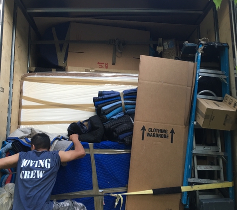 Express Relocation Systems LLC - Carlstadt, NJ. Space free after everything was loaded.