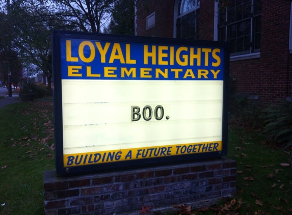 Loyal Heights Elementary School - Seattle, WA