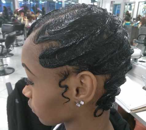 Ms Tease Hair Suite (MTHS). Fingerwave Style