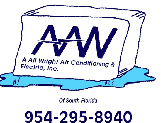 A ALL WRIGHT AIR CONDITIONING & ELECTRIC INC - Fort Lauderdale, FL