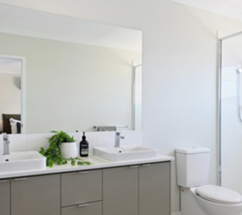 Bradnam's Windows & Doors - Mount St John, QLD. 2-Panel Semi Frameless Shower Screen