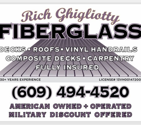 Rich Ghigliotty Fiberglass - Manahawkin, NJ