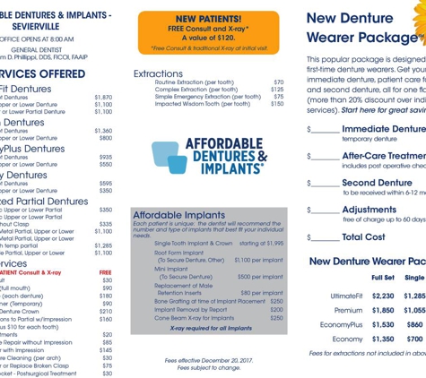 Affordable Dentures - Sevierville, TN