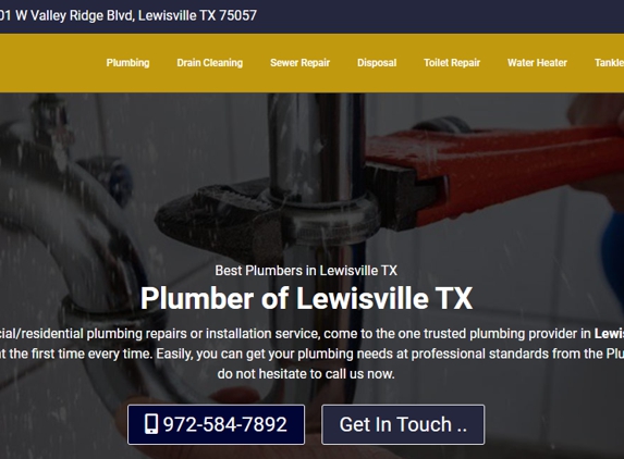 Plumber Of Lewisville - Lewisville, TX