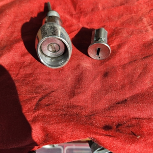 Platinum Shield Services - Salem, OR. Ignition and trunk lock from a 1960s mustang