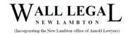 Wall Legal New Lambton - Legal Support & Referral Services