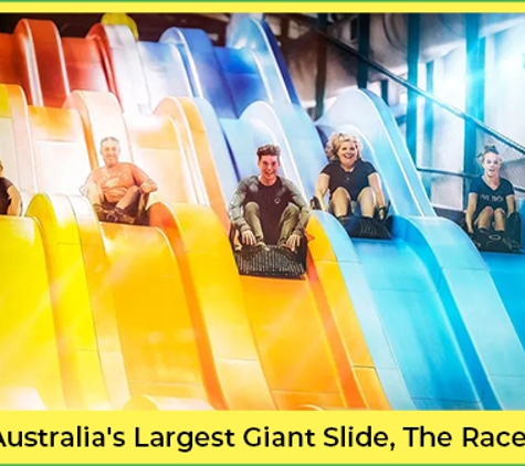 The Big Banana Fun Park - Coffs Harbour, NSW. Australia's Largest Giant Slide, The Racer