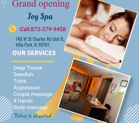 Joy Massage & Spa - Villa Park, IL