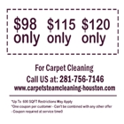 Carpet Steam Cleaning Houston TX