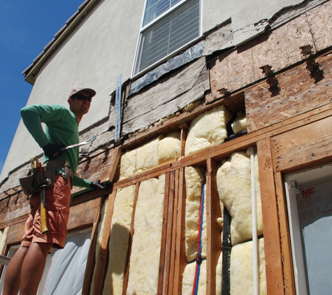 HomePRO - Fair Oaks, CA. Water Leak Repair on Stucco Home in West Sacramento.