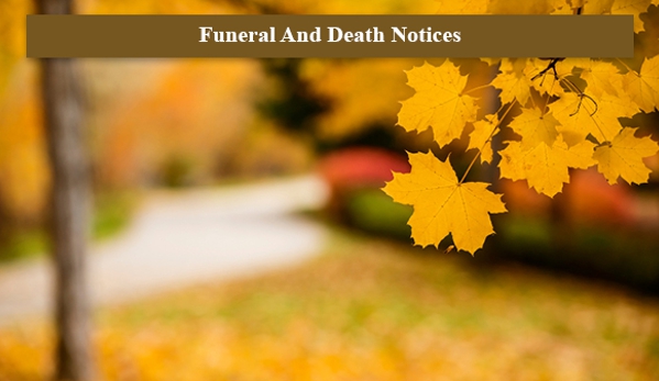 McKee Family Funerals - Craigie, WA. Funeral And Death Notices