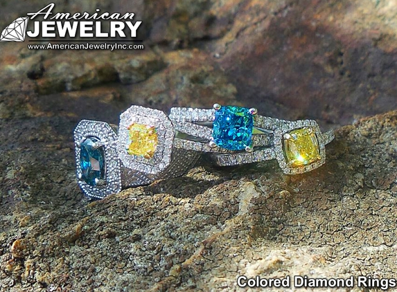 American Jewelry Company - Pigeon Forge, TN. Colored Diamonds