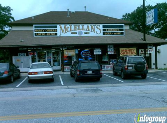 McLellan Liquor - Idlewylde, MD