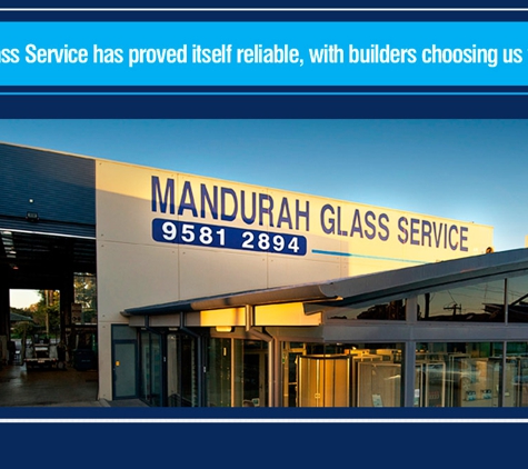 Mandurah Glass Service. Mandurah Glass have manufactured and installed windows and doors for a variety of different commercial applications.