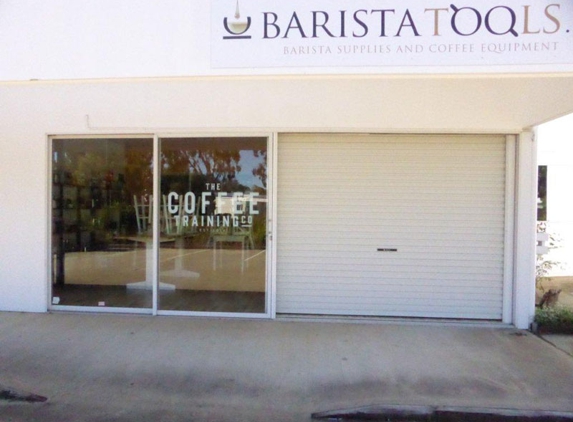 Noosa Door Centre. Shop front conversion with sliding door re-installed on other side.