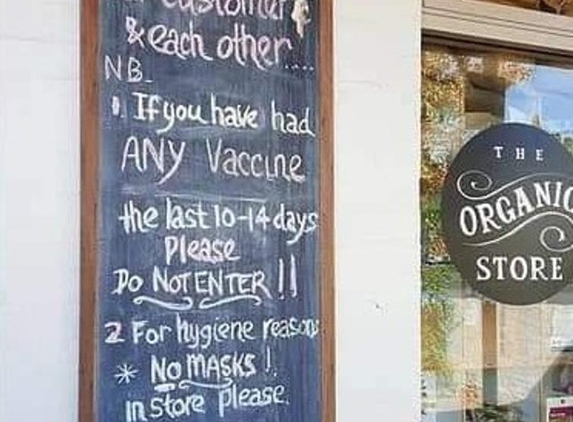 The Organic Whole Food Store - Bowral, NSW. No regard for public safety
