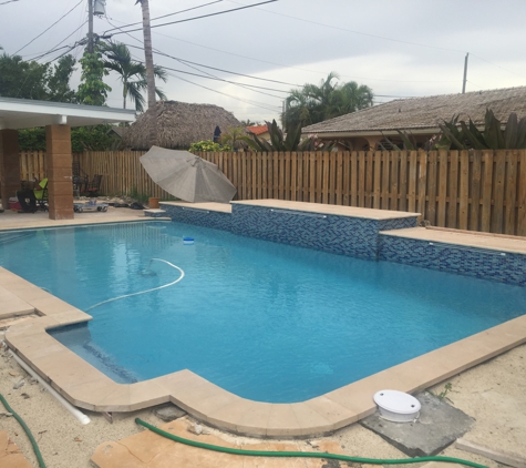 Pro Pool Contractor - Miami, FL. Renovation of swimming pool