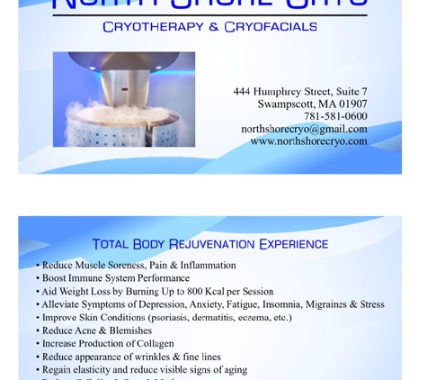 North Shore Cryo - Swampscott, MA