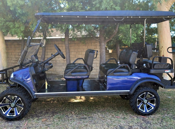 Apex Golf Carts - Laguna Hills, CA. Evolution Portimao Blue _ Forester 6 PLUS