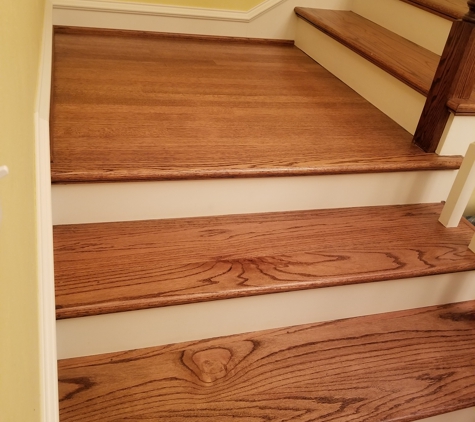 Hardwood Floors By Brandon - Guthrie, OK. Staircase - Red Oak