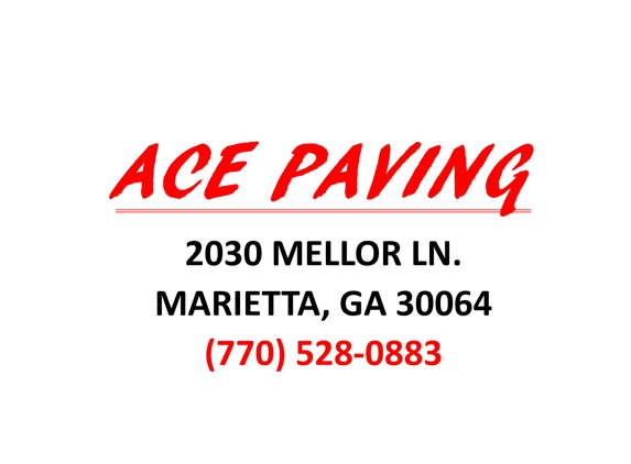 Ace Paving - Marietta, GA