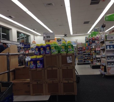 Walgreens - Closed - West Palm Beach, FL. Front isle of the store, note the security cameras in the ceiling.