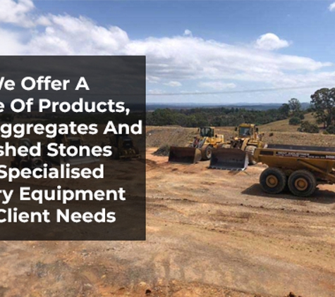 Middle Creek Quarry - Oberon, NSW. We Offer A Range Of Products, From Aggregates And Crushed Stones To Specialised Quarry Equipment For Client Needs