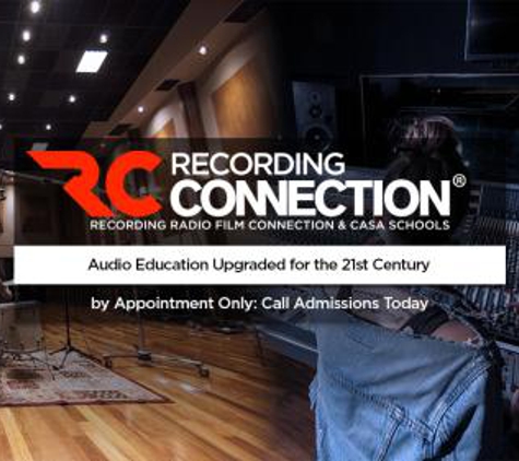 Recording Connection Audio Institute - Sacramento, CA