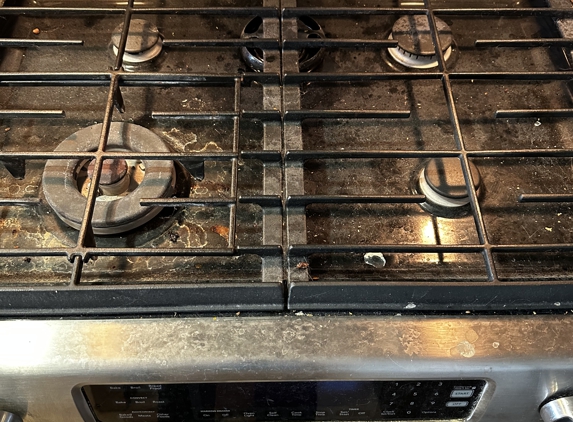 Presto Cleaning - San Diego, CA. Stove Before