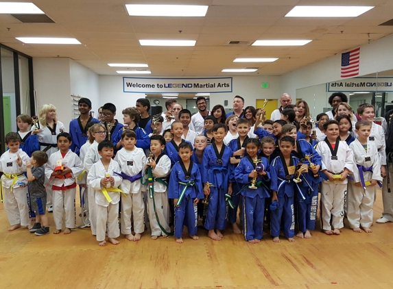 Legend Martial Arts - Roseville, CA. Belt test awards