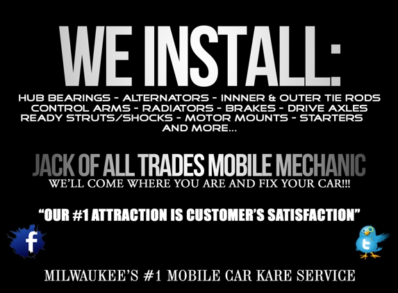 Jack of all trades Mobile Car Kare Service - Milwaukee, WI