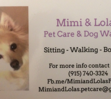 Mimi and Lola’s Petcare - El Paso, TX