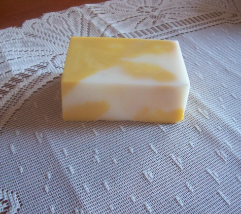 Peggi's Homemade Soaps - Elwood, IL. Stress Relief blend Essential oils made with Goats milk