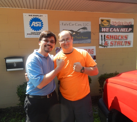 Fai's Car Care, LLC - Portsmouth, VA. Happy Customer