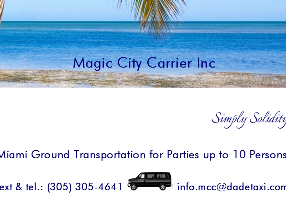 MAGIC CITY CARRIER Inc. - North Miami, FL