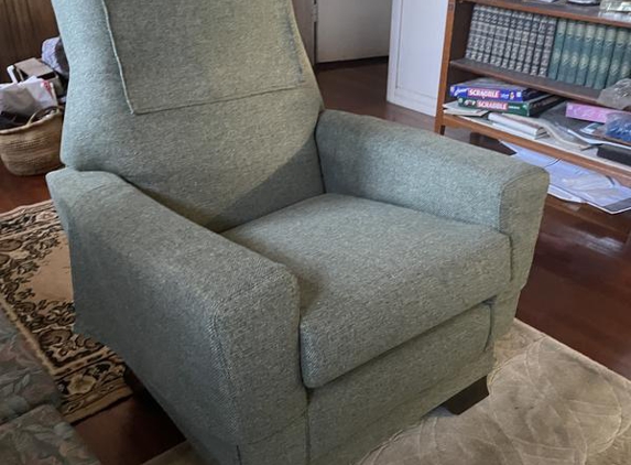 Aussie Upholstery. Fabric: Warwick Foster-Forest