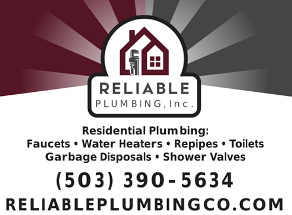 Reliable Plumbing Inc - Salem, OR