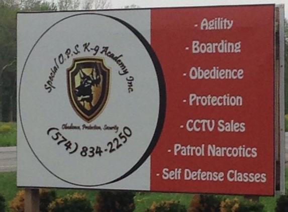Special Opos K-9 Academy - North Webster, IN