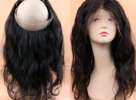 Sweet N Sassy Hair LLC - Homestead, FL. Body wave 360 human hair lace closure front view