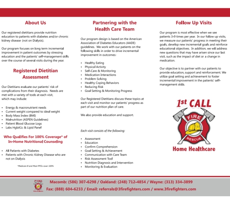 1st Call Home Healthcare - Mount Clemens, MI