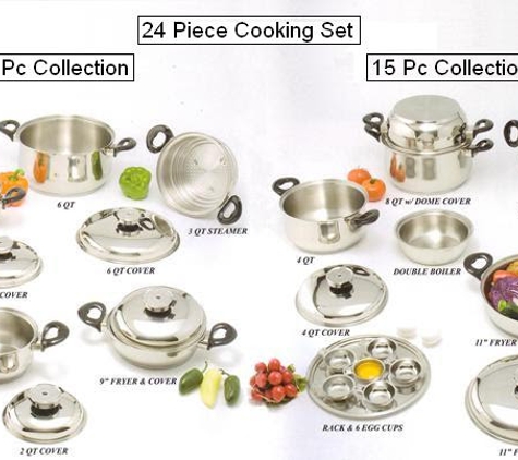 My Innovation Products, LLC - Orlando, FL. 23 Pzs Cookware Set 24 Elements with Titanium and 5 Ply Construction