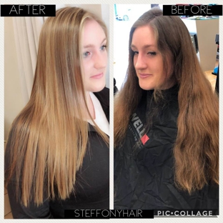 Episode Salon & Spa - San Francisco, CA. Episode Salon signature service - Keratin Smoothing Treatment (before & after)