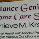 Assistance Genieve's Private In-Home Care